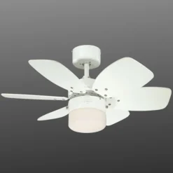 Belyst loftventilator Flora Royale