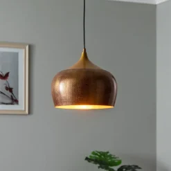 Berceste 211-S hængelampe Ø30cm guld