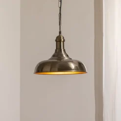 Berceste 225-S hængelampe Ø32cm guld