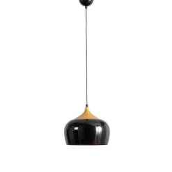 Berceste 212-S hængelampe Ø30cm sort/guld