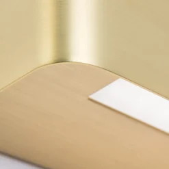 Bernhard LED-væglampe, up-/downlight, messing