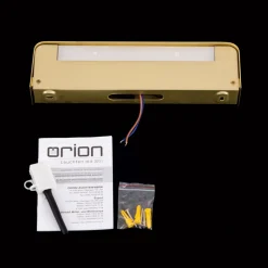 Bernhard LED-væglampe, up-/downlight, messing