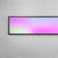 Beta LED-loftslampe, længde 119 cm, sort, RGBW, CCT