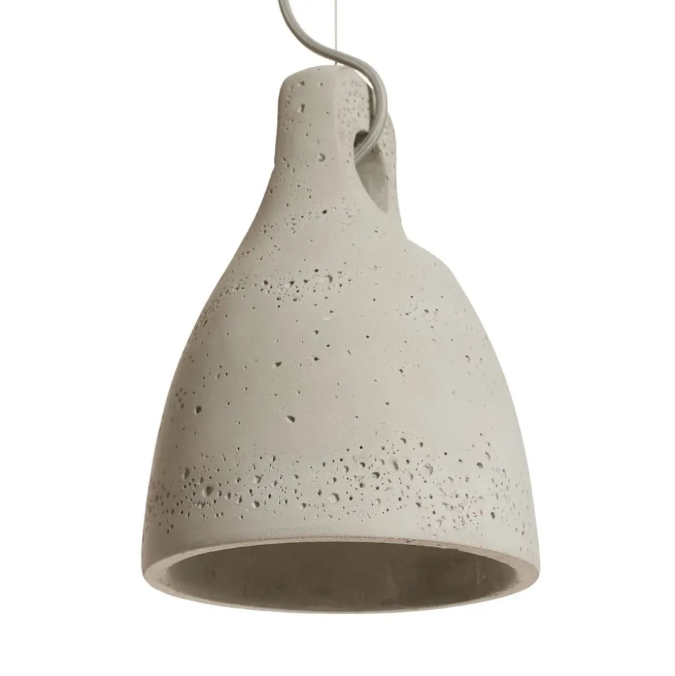 Beton pendellampen Lenna i grå