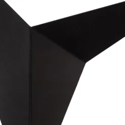 Bird 3201 uplight væglampe, trekantet design, sort