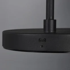 Blake LED-gulvlampe med batteri, kan dæmpes, sort