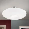 Blanc loftlampe, opalglas, mat nikkel