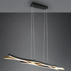 Blaze LED-pendel, CCT, dæmpbar, messing