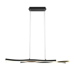 Blaze LED-pendel, CCT, dæmpbar, messing