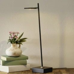 Block LED-bordlampe, dæmpbar, sort