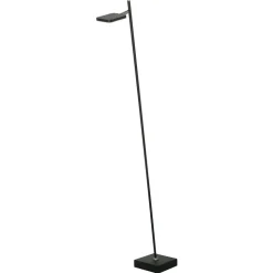 Block LED-gulvlampe, 1 lyskilde, sort