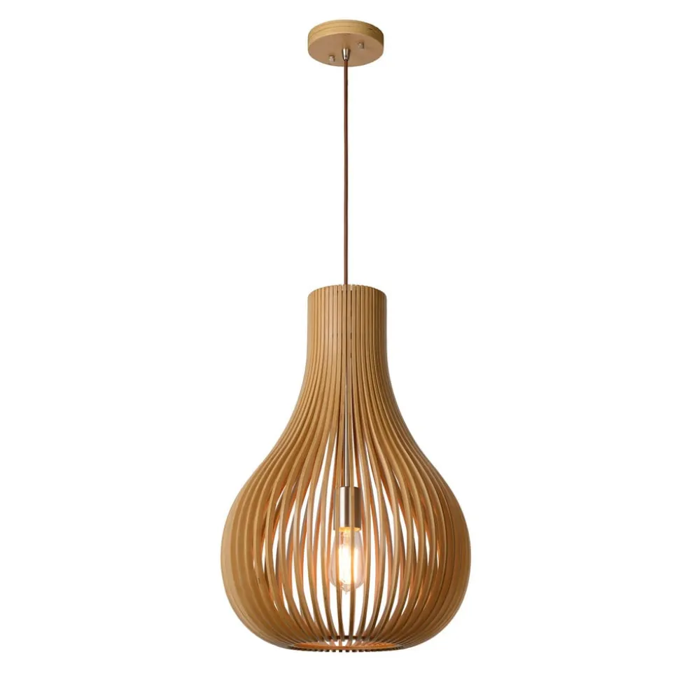 Bodo pendellampe, lyst træ