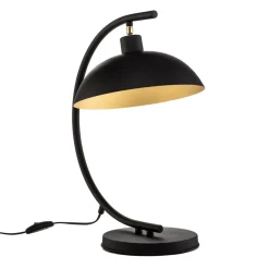Bordlampe 1036, 1 lyskilde, sort-guld