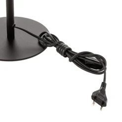 Bordlampe Chicago med skærm i hør