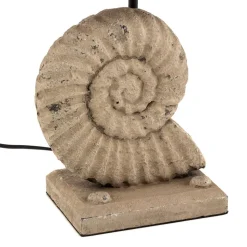 Bordlampe Conchiglia med dekoreret fod
