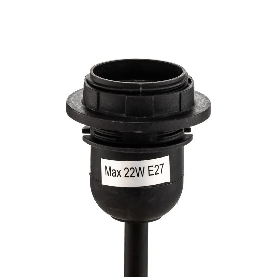 Bordlampe Conchiglia med dekoreret fod