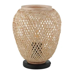 Bordlampe Dembleby i træ, naturfarver