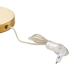 Bordlampe Ruben med perlemorskiver