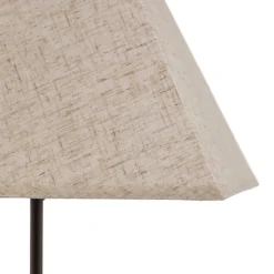 Bordlampe Seregon med stendekoration, højde 63 cm