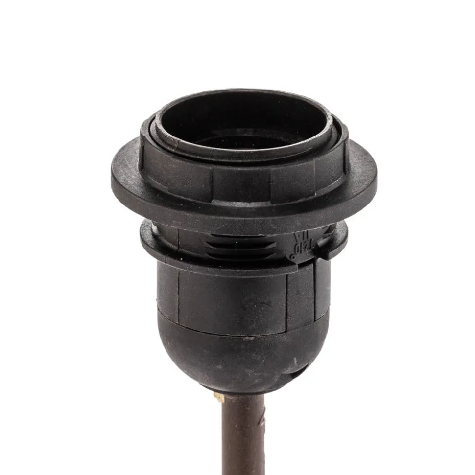 Bordlampe Seregon med stofskærm, højde 39 cm