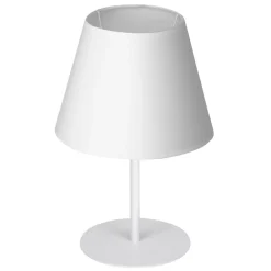 Bordlampe Soho, konisk Højde 33 cm, hvid