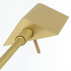 Boston LED-gulvlampe, berøringsdæmper sort/messing