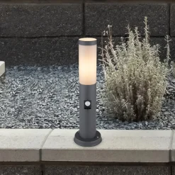 Boston sokkellampe, højde 45 cm, med sensor