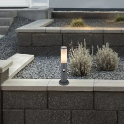 Boston sokkellampe, højde 45 cm, med sensor