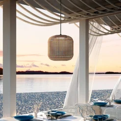 Bover Nans S/31 LED udendørs pendel, brun