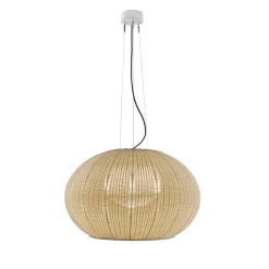 Bover udendørs hængelampe Garota, hvid/elfenbensfarvet