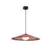 Bover udendørs hængelampe Nans Balis S/55, brun/rød
