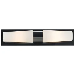 Brastad loftlampe til badeværelse, sort, 2 lk