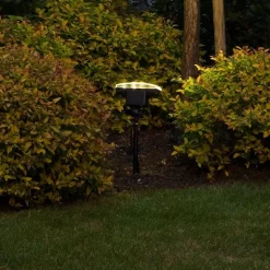 Bredstrålende LED udendørs spotlight Amalfi