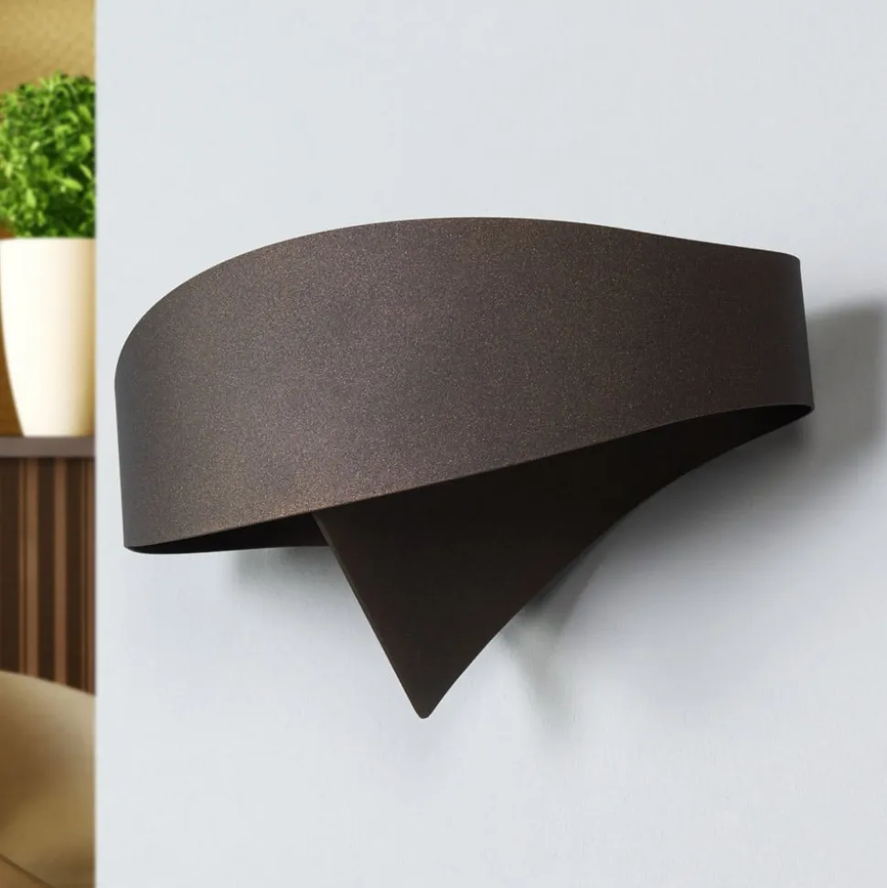 Bronze væglampe Scudo