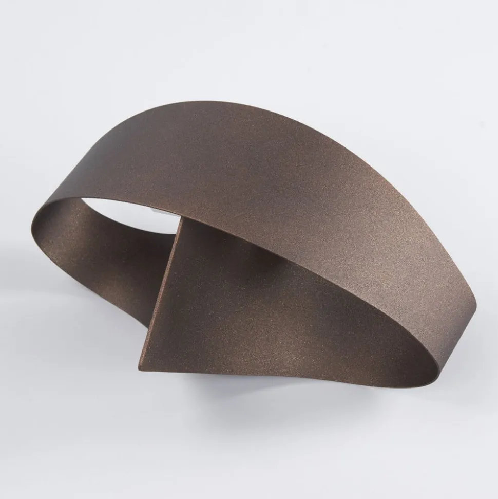 Bronze væglampe Scudo