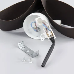 Bronze væglampe Scudo