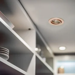 BRUMBERG 0063 forsænket loftspot, rundt, creme