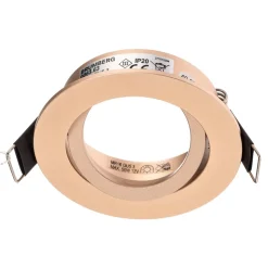 BRUMBERG 0063 forsænket loftspot, rundt, creme