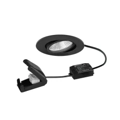 BRUMBERG BB23 LED-spot IP65 on/off tilslutningsboks sort mat