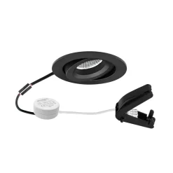 BRUMBERG BB34 RC driver rund tilslutningsboks struktureret sort