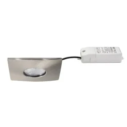 BRUMBERG Chooose LED-downlight kantet nikkel