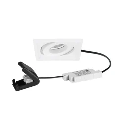 BRUMBERG LED indbygningsspot BB36 RC tilslutningsdåse struktureret hvid