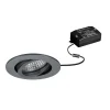 BRUMBERG LED indbygningsspot Tirrel-R, on/off, mat titanium