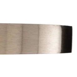 Bully LED-loftslampe, mat nikkel, Ø 24 cm