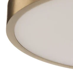 Bully LED-loftslampe med patina-look, Ø 24 cm