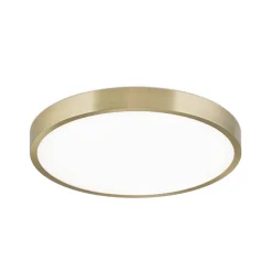 Bully LED-loftslampe med patina-look, Ø 28 cm