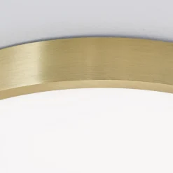 Bully LED-loftslampe med patina-look, Ø 28 cm