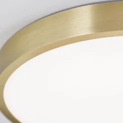 Bully LED-loftslampe med patina-look, Ø 28 cm