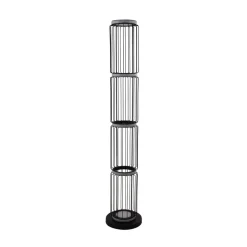 Cage LED-gulvlampe i burdesign