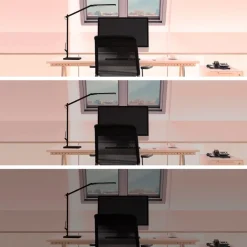 Cala LED-bordlampe, CCT, dæmpbar, sort